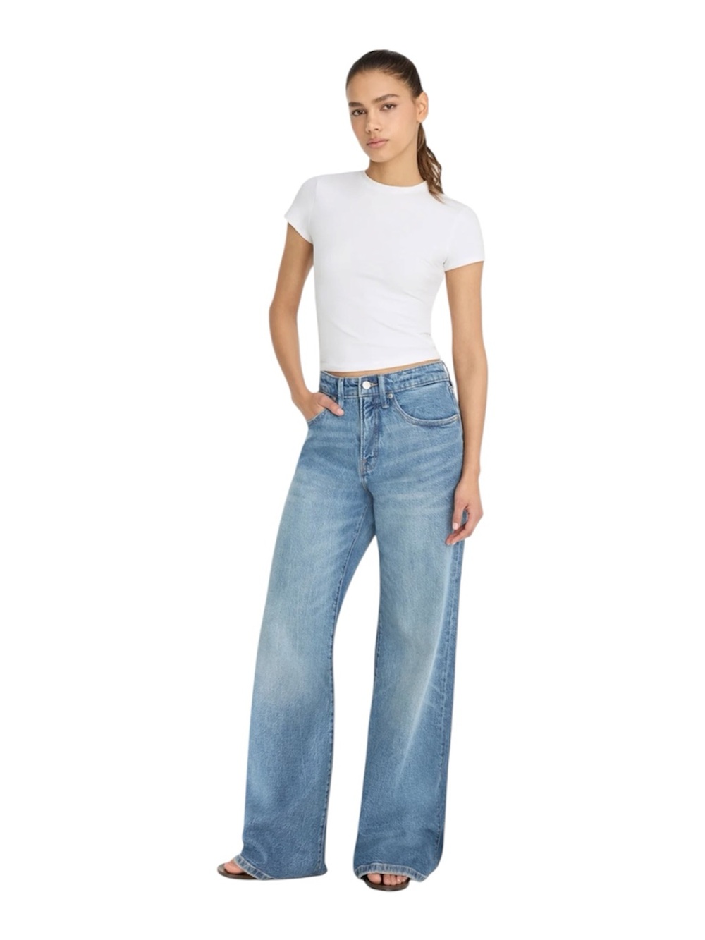 Good American Standard Ease Jeans Size 2 NWT - Picture 2 of 15